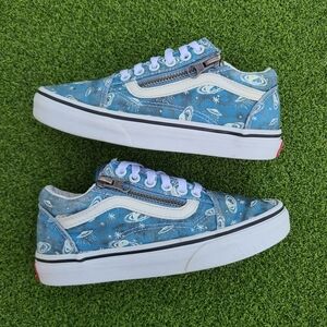 Kids VANS Old Skool Low Glow in the Dark ~ sz 1Y